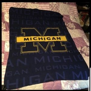 Michigan fleece blanket